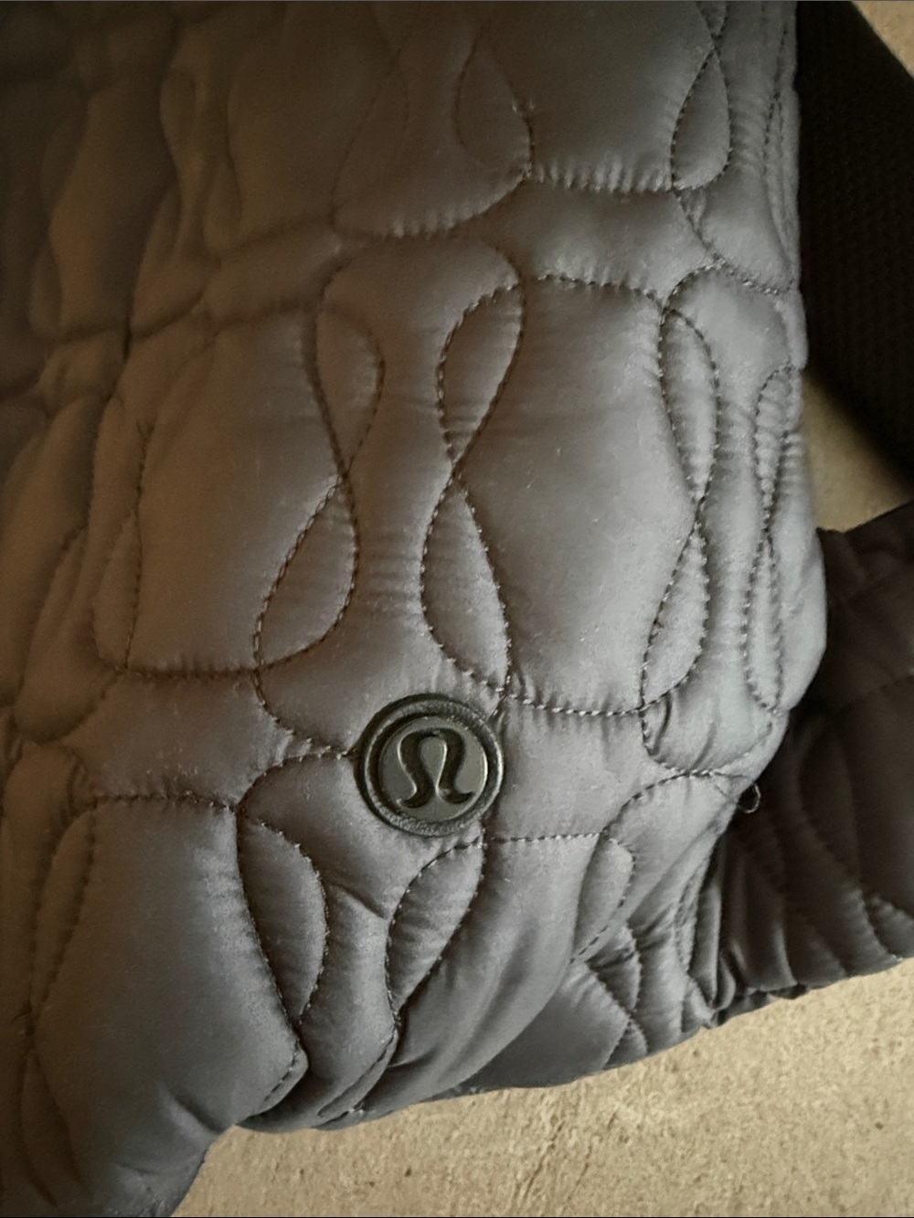 lululemon  Quilted Black Back pack - Picture 2 of 10